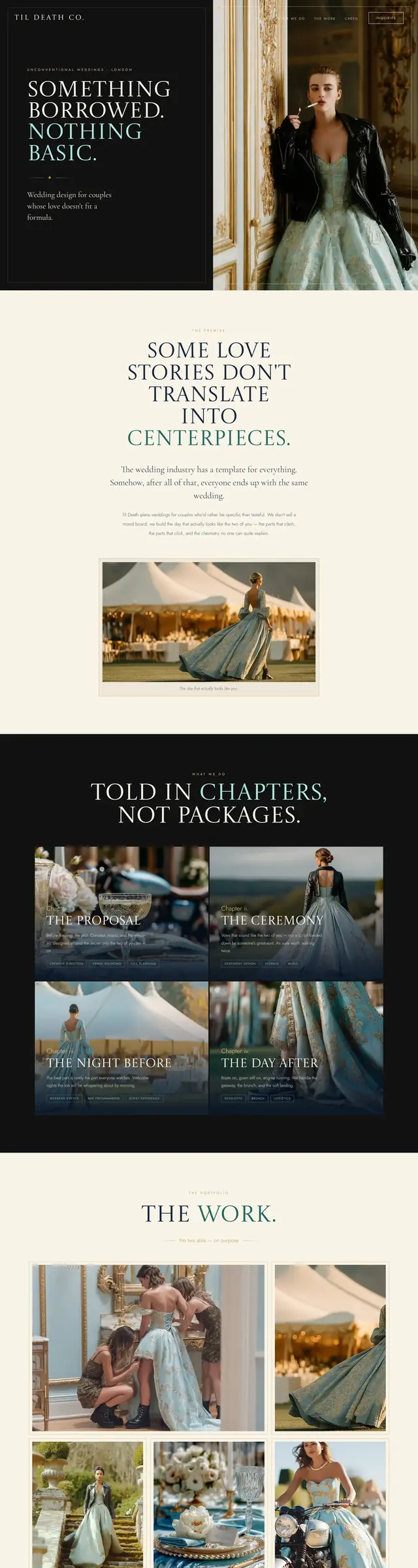 The Til Death Co. homepage