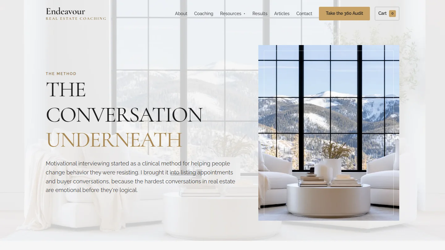 The Conversation Underneath method page
