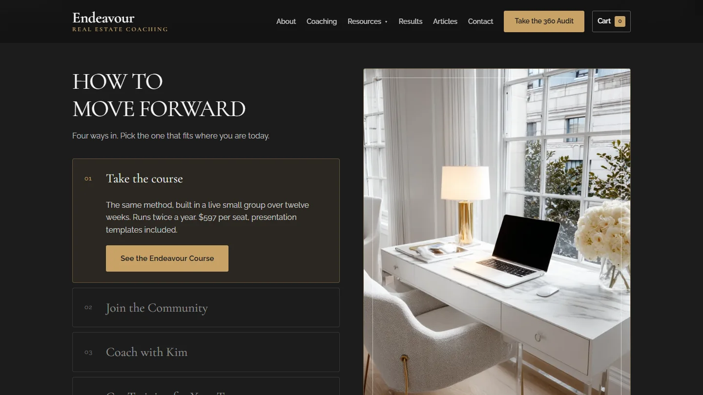 How to move forward: paths into Kim's work