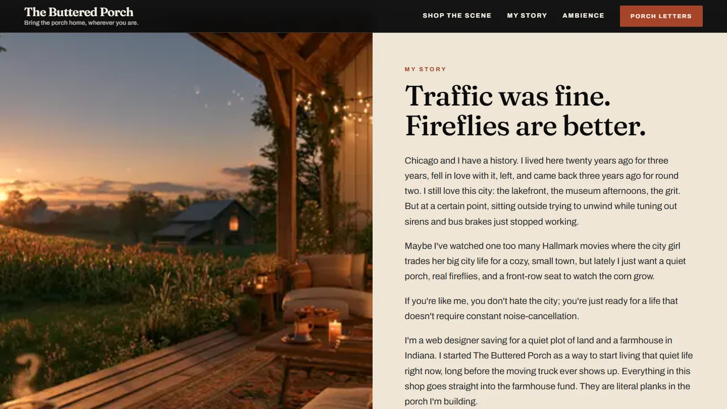 Traffic was fine. Fireflies are better.