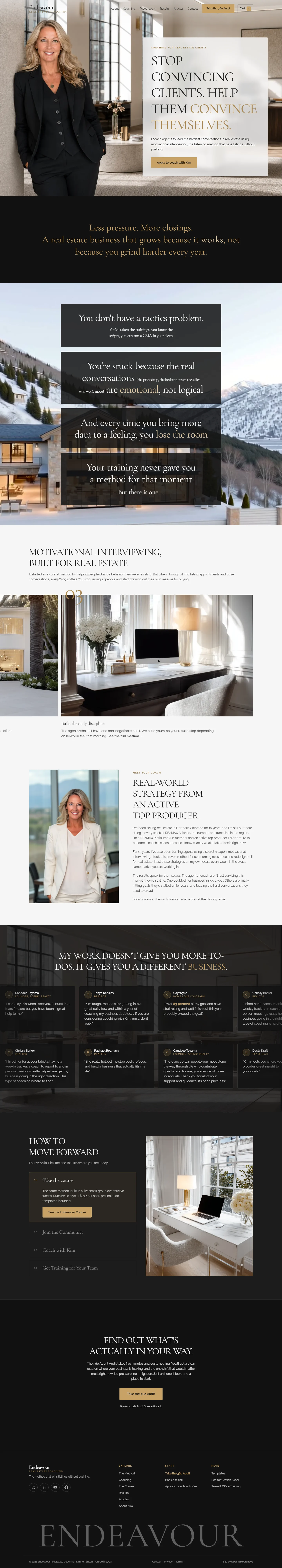 Endeavour Real Estate Coaching, feature image
