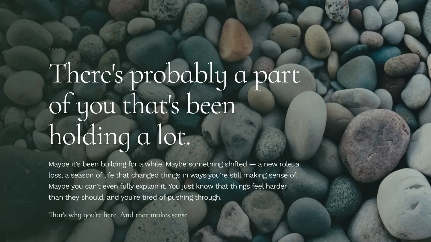 River Rock Therapy, feature image